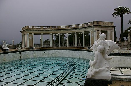 Outdoor swimming pool, Hearst castle, california