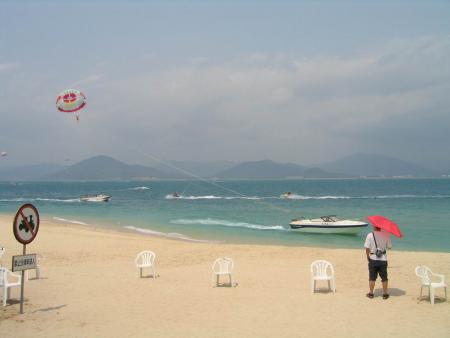 beach on West Island_Sanya Hainan China