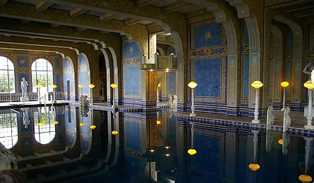 Indoor Swimming pool, hearst castle, california