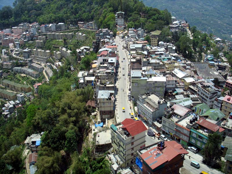 Gangtok main road