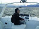 Quene in boat Ushuaia