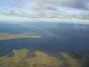 Straits of Magellan from air