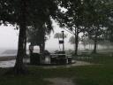 East Coast Park Singapore during rain storm