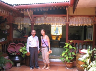 Jenny and Malaysian owner - Melaka