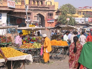 Typical market scene, Jodhpur