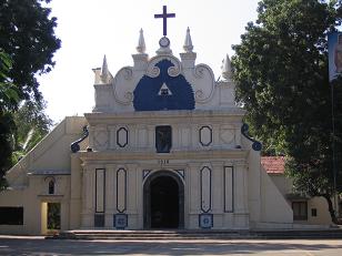 A small Portuguese style church - Chennai