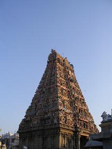 Tamil style temple - Chennai