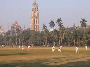 Cricket game in Mumbai