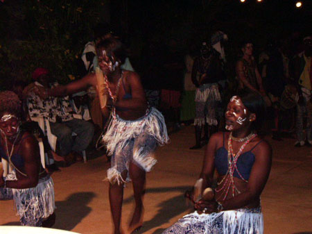 Diola dancers