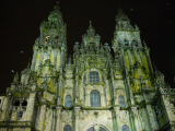 Santiago de Compostela Cathedral at Night