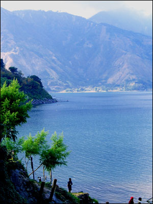 Lago de Atitlan from San Pedro
