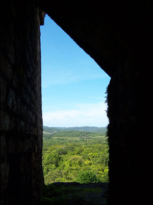 View across western Belize