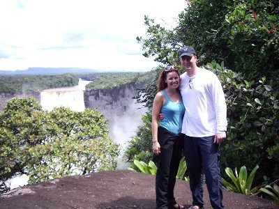 Shelly and I in Guyana