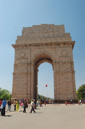 India Gate - before the bombs