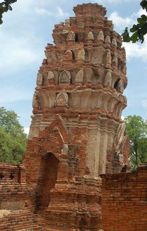 One of the many ruins