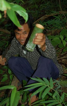 Mr O, and the bamboo cups he made us