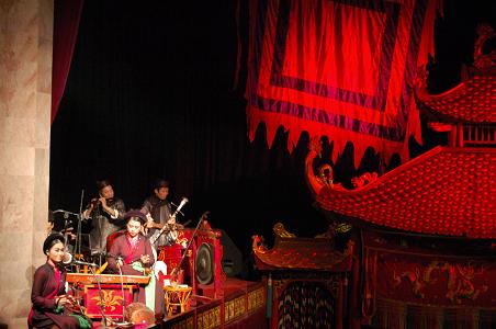 Orchestra at the Water Puppet Theatre