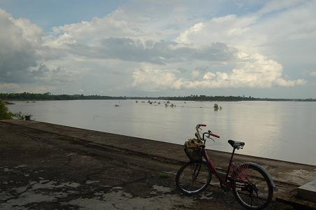 The southern tip of Don Khon, and my 