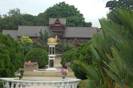 Recreation of the Melaka Sultan's palace