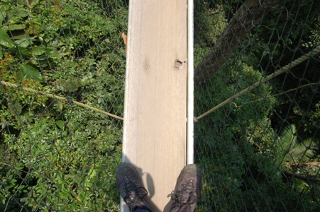 Don't look down- only 40 odd metres