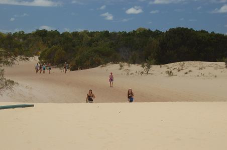 The sandblow on the way to Lake Wabby