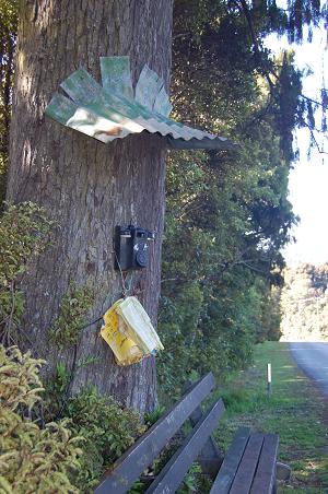 An early example of a phone box, circa 2007