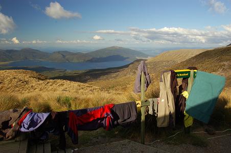 Outside Ketatahi Hut