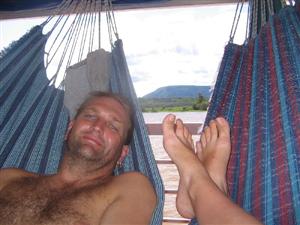 Relaxing on the Amazon