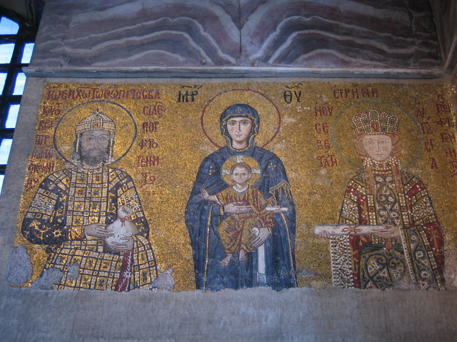 Mosaic in Aya Sofia