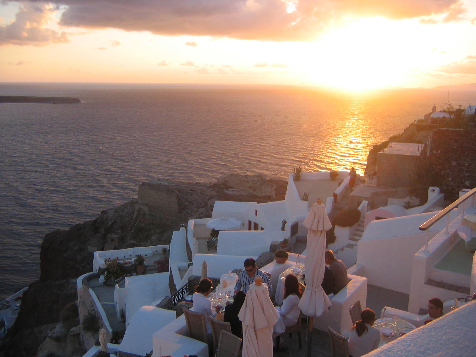 Definition of Perfect Sunset in Oia