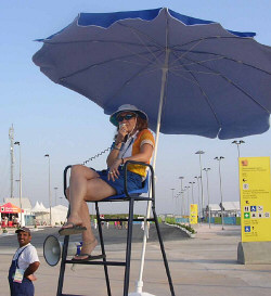 Oh, the power of a megaphone!