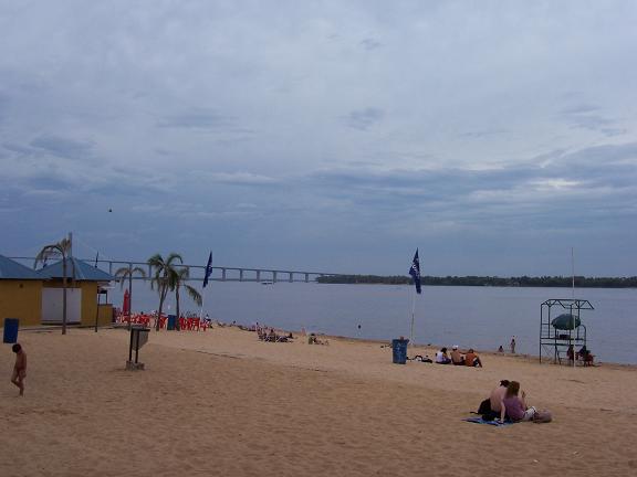 Paran River beach