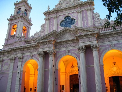 Salta's pink church