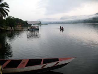 6am on Lake Volta
