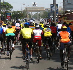Accra bike race