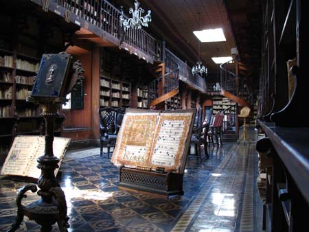 monastery library