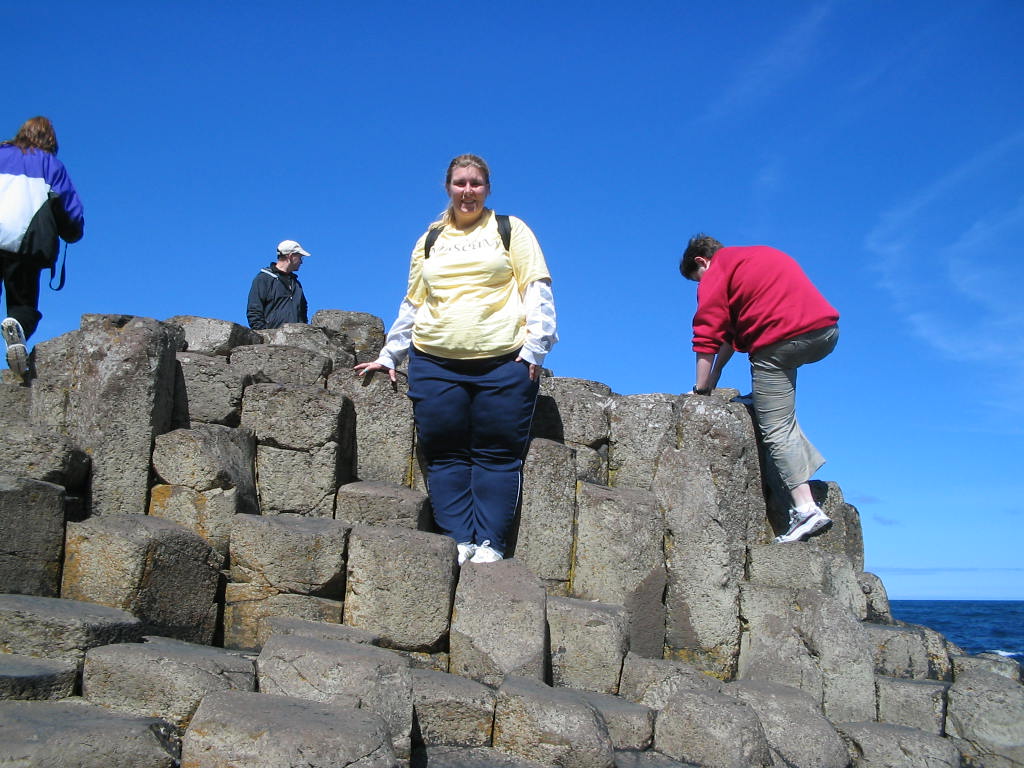 Herself at the Causeway.JPG