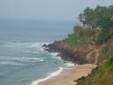 Varkala beach in the evening