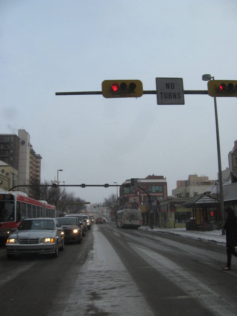 Centre Street in Calgary