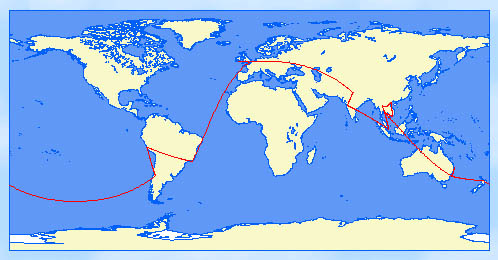 RTW route