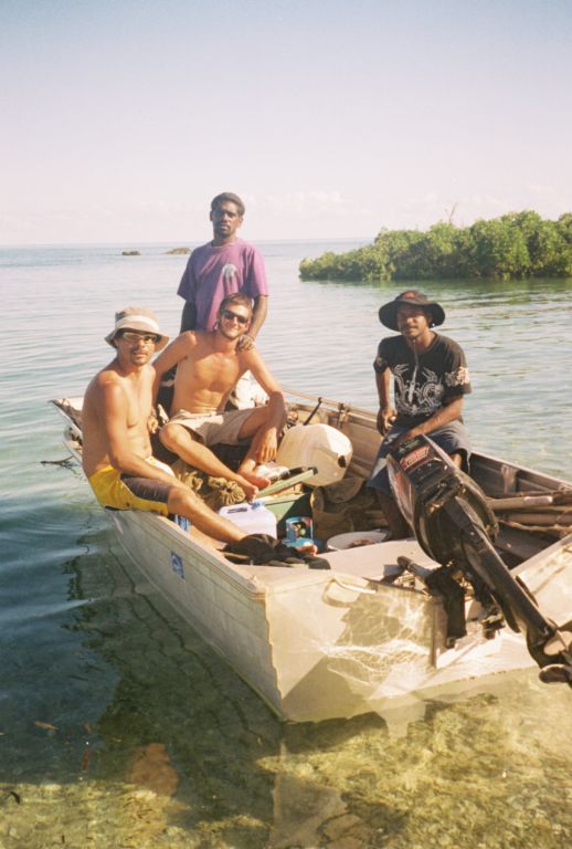 adam with cogi, wassi and jaimie