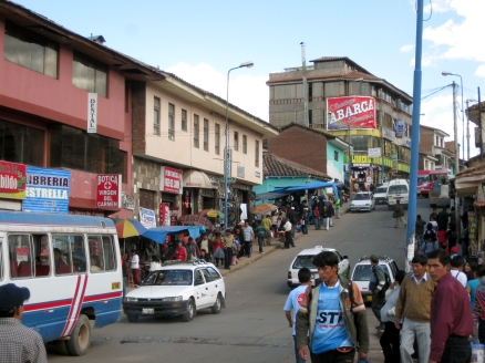 View of Cusco street