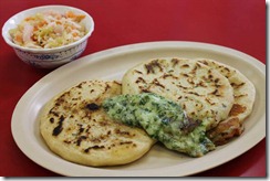 Pupusa de Espinaca