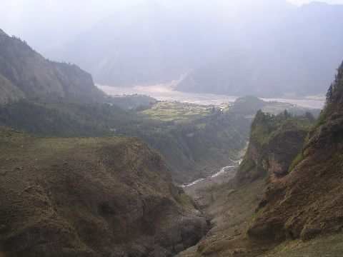 From the top of the valley