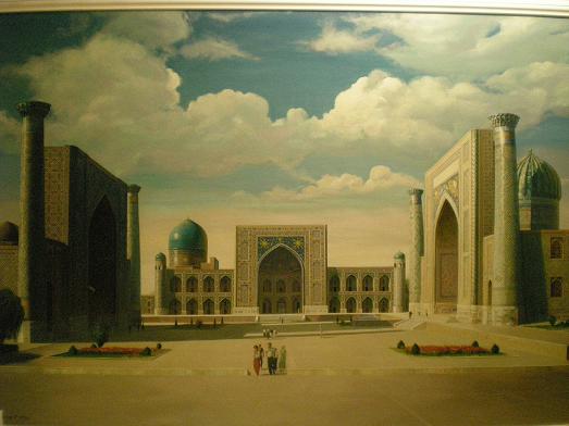 Bild vom Samarkands Registanplatz.JPG
