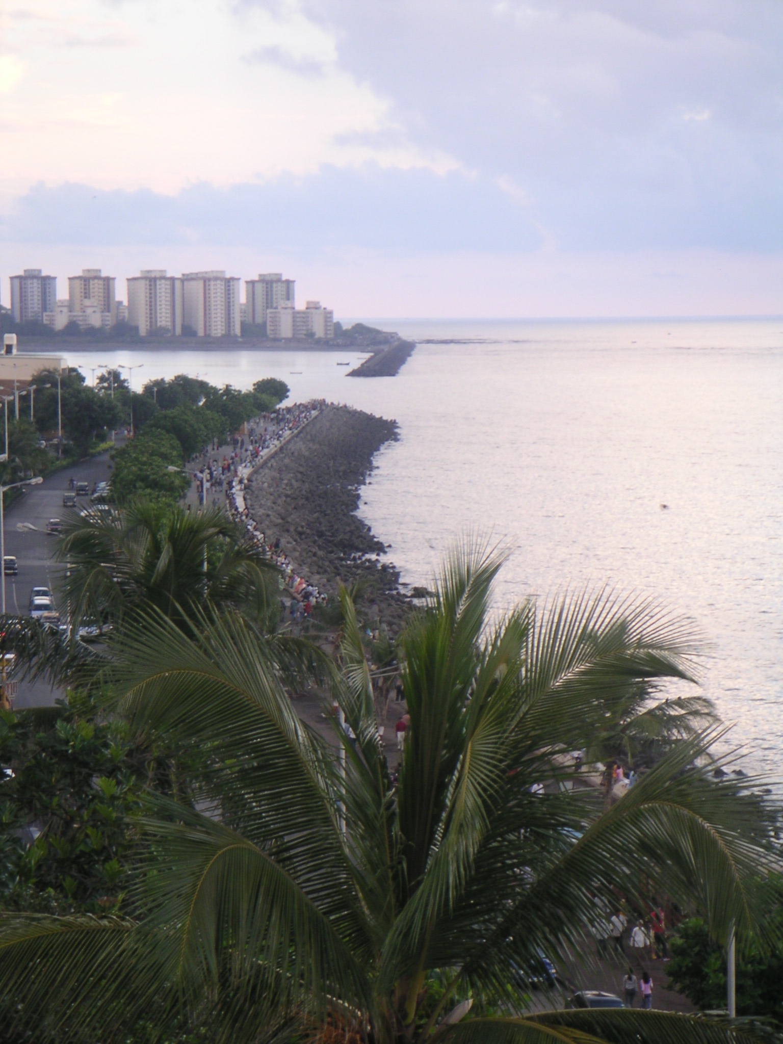 View of Marine Drive from the Marine Plaza Hotel