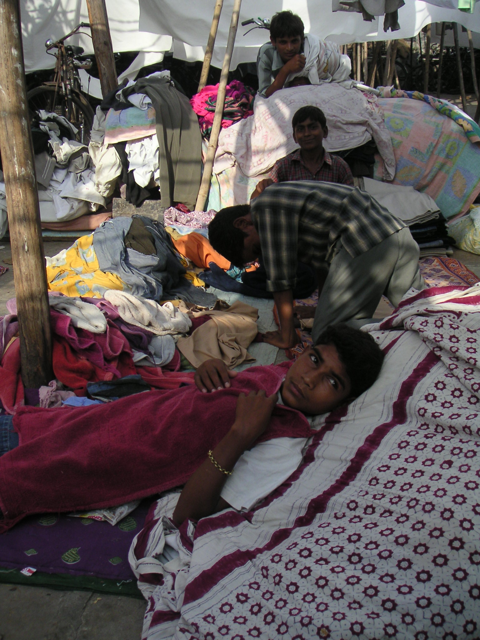 Young Launderers take a break.jpg