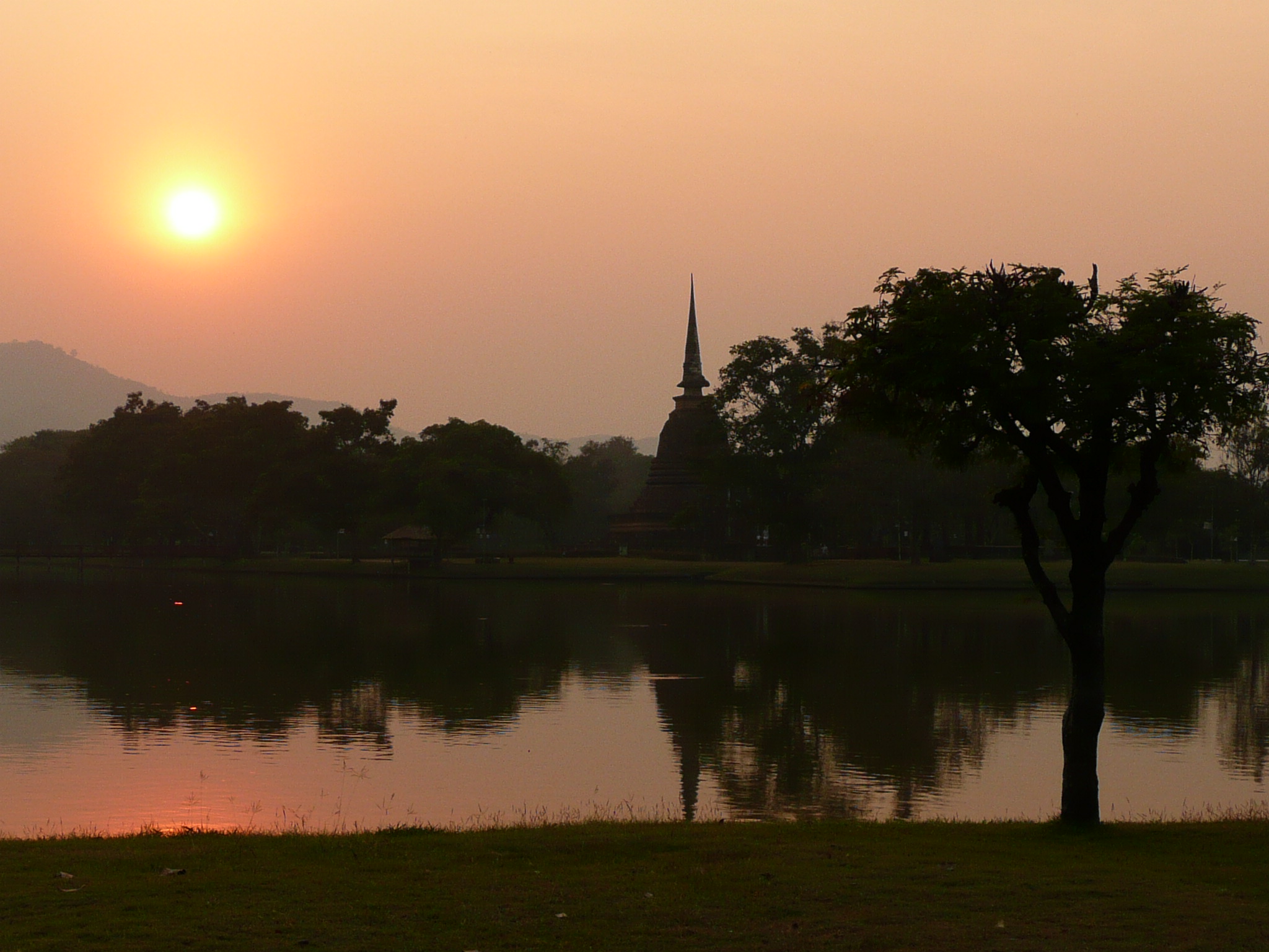 Sukhothai sunset