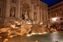 Trevi at night