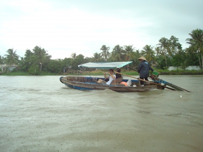 Boot zu den Floating Markets